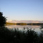 Утро на Карельском озере 
